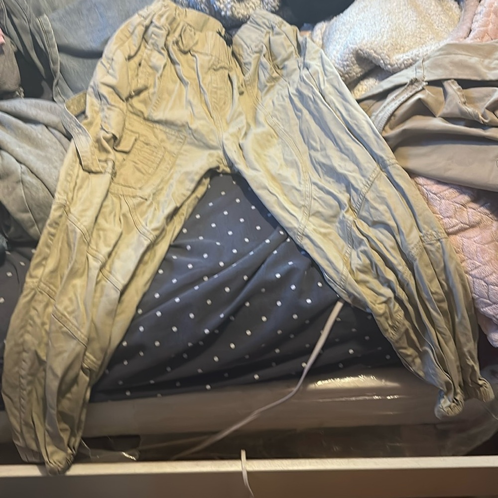 needs to be ironed!! Will negotiate price if needed!! cargo pants!!